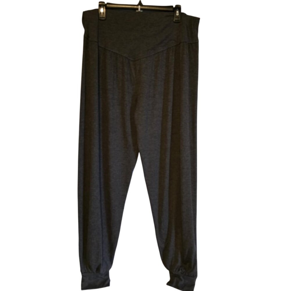 Euc Basic Blousey Gray Sweatpants - image 1